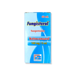 FUNGISTEROL SUSPENSION 100MG/5ML FRASCO X 60 ML (BIOQUIFAR)