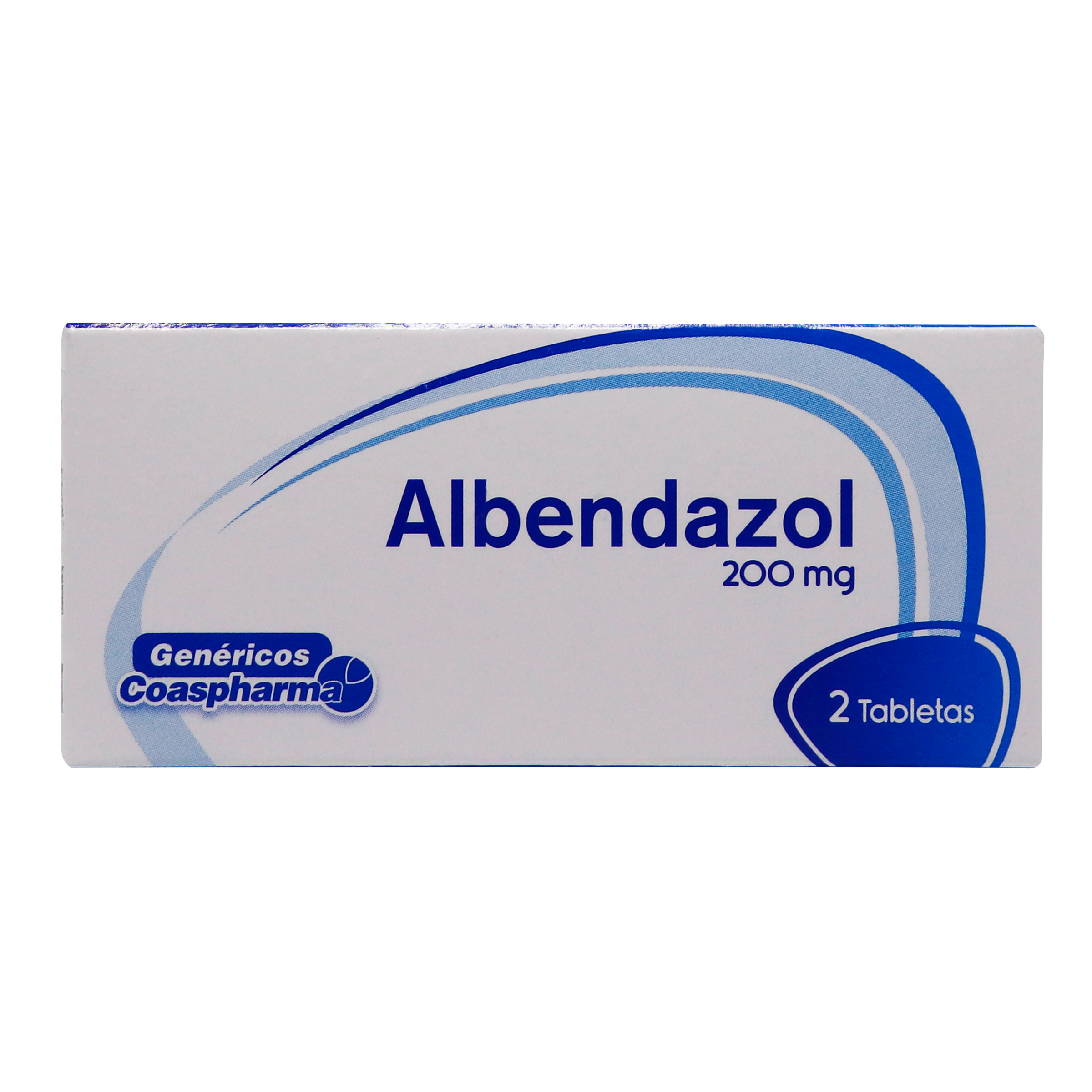 ALBENDAZOL 200 MG CAJA X 2 TAB (COASPHARMA)