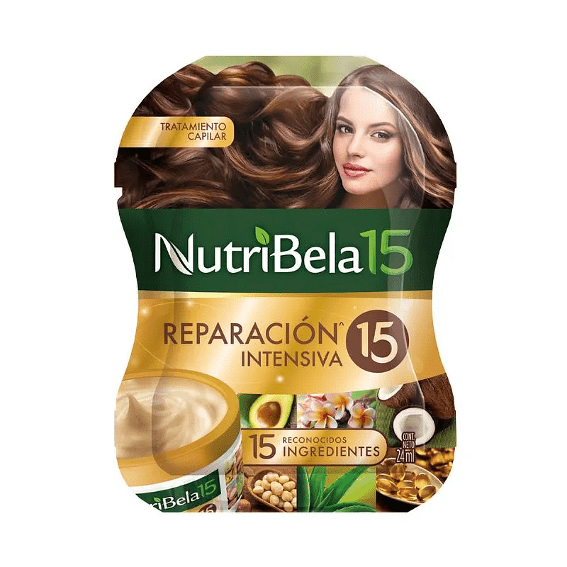 CREMA PARA  PEINAR NUTRIBELA 15 REPARACION INTENSA SOBRE X 18 ML
