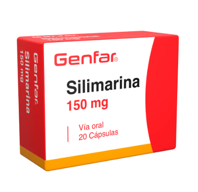 SILIMARINA 150 MG CAJA X 20 CAPSULA (GENFAR)