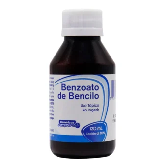 BENZOATO DE BENCILO LOCION TOPICA 30% - FRASCO 120ML (COASPHARMA)