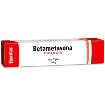 BETAMETASONA 0,1% - CREMA TOPICA - TUBO X 40 GR (GENFAR)