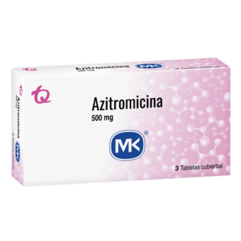 AZITROMICINA 500 MG CAJA X 3 TABLETAS  (MK)