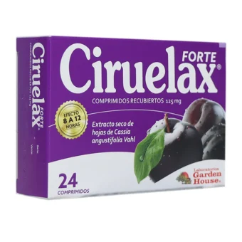 CIRUELAX FORTE 125MG - CAJA X 24 COMPRIMIDOS