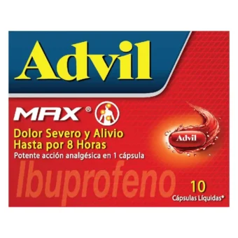 ADVIL MAX - CAJA X 10 CAPSULAS
