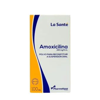 AMOXICILINA  SUSP. ORAL 250 MG / 5 ML FRASCO X 45 ML (LA SANTE)