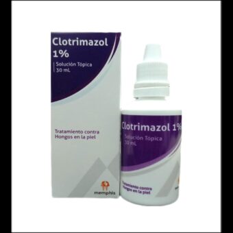 CLOTRIMAZOL 1% GOTAS SOLUCION TOPICA - FRASCO X 30 ML (MEMPHIS)