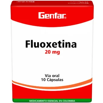 FLUOXETINA 20MG - CAJA X 10 CAPSULAS (GENFAR)