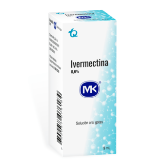IVERMECTINA GOTAS 0,6% - FRASCO X 5ML (MK)