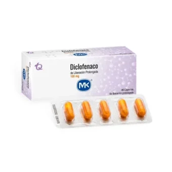 DICLOFENACO LIBERACION PROLONGADA 100 MG - BLISTER X 5 CAPSULAS (MK)