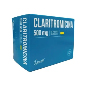 CLARITROMICINA 500 MG - BLISTER X 10 TABLETAS (LAPROFF)