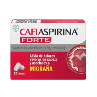 CAFIASPIRINA FORTE - CAJA X 12 TABLETAS