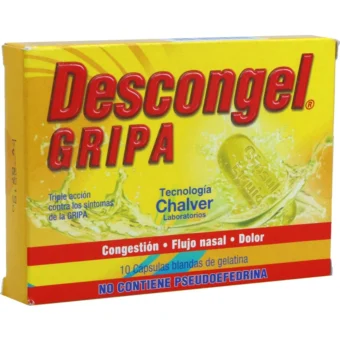 DESCONGEL GRIPA -BLISTER X 10 CAPSULAS BLANDAS