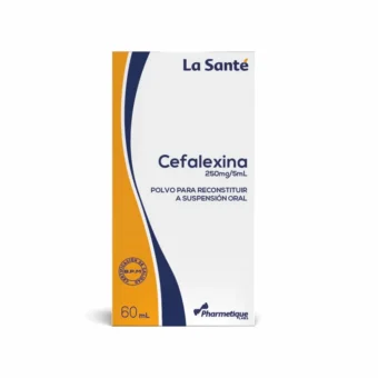 CEFALEXINA SUSP. 250MG/5ML - FRASCO X 60ML (LA SANTE)