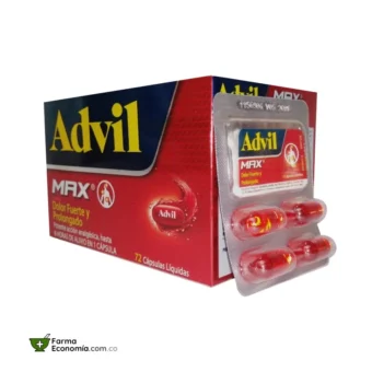 ADVIL MAX - X 4 CAPSULAS