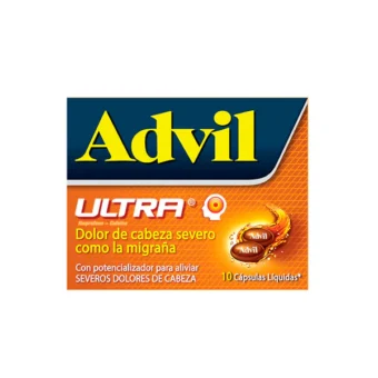 ADVIL ULTRA - CAJA X 10 CAPSULAS LIQUIDAS