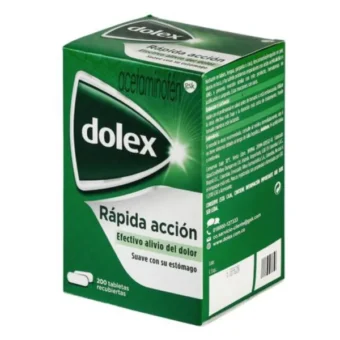 DOLEX RAPIDA ACCION 500 MG  -BLISTER X 10 TABLETAS