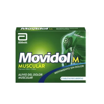MOVIDOL MUSCULAR - CAJA X 8 TABLETAS