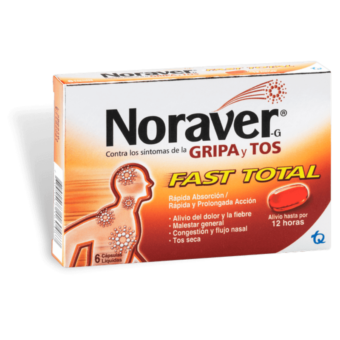 NORAVER FAST TOTAL - CAJA X 6 CAPSULAS  LIQUIDAS