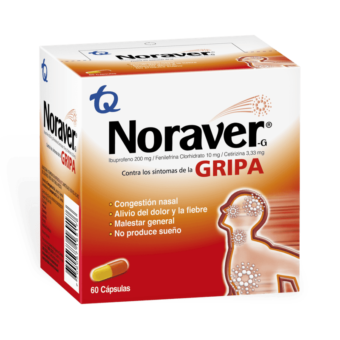 NORAVER GRIPA - BLISTER X 2 CAPSULAS