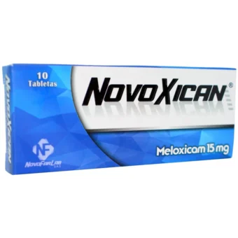 NOVOXICAM 15 MG - CAJA X 10 TABLETAS