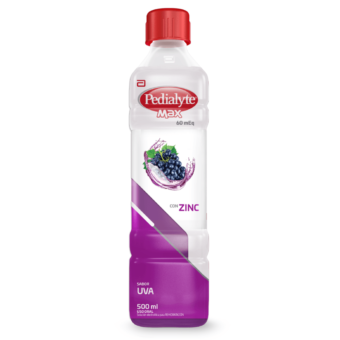 PEDIALYTE SUERO DE REHIDRATACION UVA MAX 60 - FRASCO X 500 ML