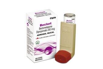 BELOMETASONA 250 MCG - AEROSOL BUCAL INHALADOR X 200 DOSIS (BECLOMERT)