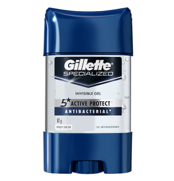 DESODORANTE GILLETTE SPECIALIZED GEL TUBO - X 113G