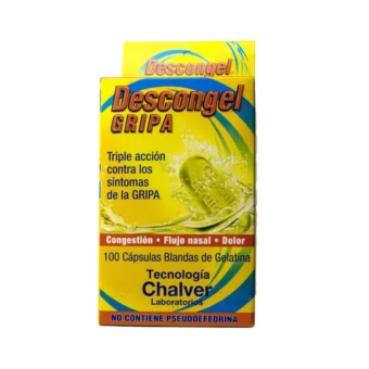 DESCONGEL GRIPA - BLISTER X 4 CAPSULAS BLANDAS