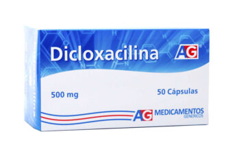 DICLOXACILINA 500MG - CAJA X 50 CAPSULAS (AG)