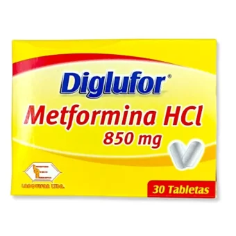 DIGLUFOR 850 MG -  CAJA X 30 TABLETAS