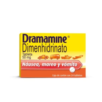 DRAMAMINE 50 MG - CAJA X 24 TABLETAS