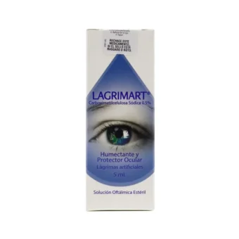 LAGRIMART 0.5 % GOTAS OFTALMICAS - FRASCO X 5 ML