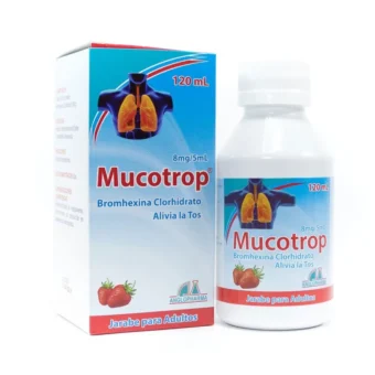 MUCOTROP ADULTO 8 MG/5 ML JARABE - FRASCO X 120 ML