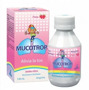 MUCOTROP NIÑOS 4 MG/5 ML JARABE - FRASCO X 120 ML