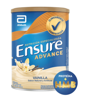 ENSURE ADVANCE VAINILLA EN POLVO - TARRO X 400 GR