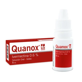 QUANOX 0.6 % SOLUCION ORAL GOTAS - FRASCO X 5 ML