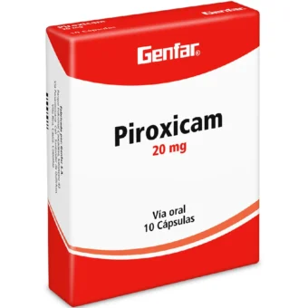 PIROXICAM 20MG - CAJA X 10 CAPSULAS (GENFAR)