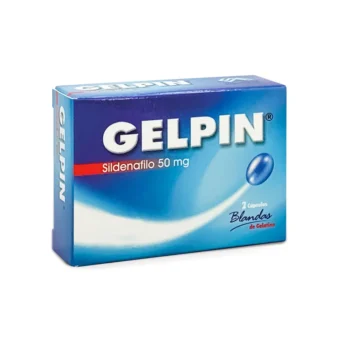 GELPIN - SILDENAFILO 50MG - CAJA 2 CAPSULAS (COLMED)