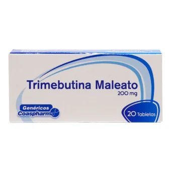 TRIMEBUTINA MALEATO 200MG - CAJA X 20 TABLETAS (COASPHARMA)