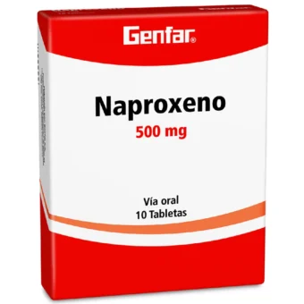 NAPROXENO 500MG - CAJA X 10 TABLETAS (GENFAR)