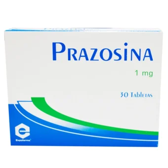 PRAZOSINA 1MG - CAJA X 30 TABLETAS (EXPOFARMA)