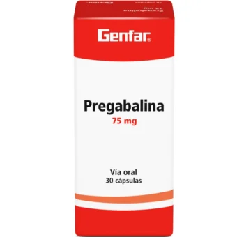 PREGABALINA 75MG - CAJA X 30 CAPSULAS (GENFAR)
