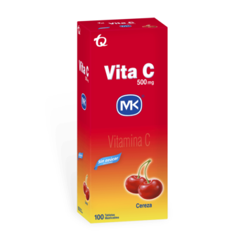 VITAMINA C 500 - CEREZA - BLISTER X 10 TABLETAS (MK)