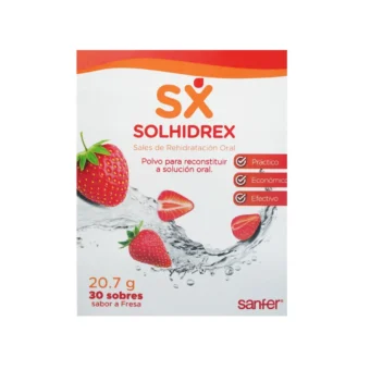 SOLHIDREX - SUERO FRESA - X 1 SOBRE 20.7GR (SANFER)