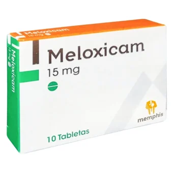 MELOXICAM 15MG - CAJA X 10 TABLETAS (MEMPHIS)