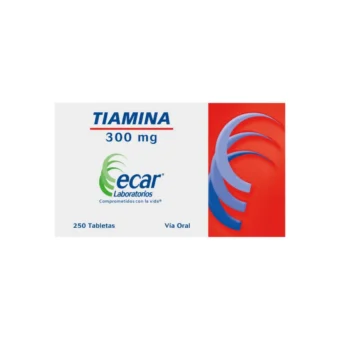 TIAMINA 300MG - BLISTER X 10 TABLETAS (ECAR)