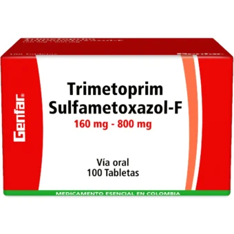 TRIMETOPRIM SULFA 160/800MG - BLISTER X 10 BLISTER S/C (GENFAR)