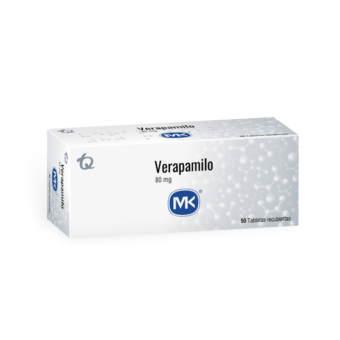 VERAPAMILO 80MG - BLISTER X 10 TABLETAS (MK)