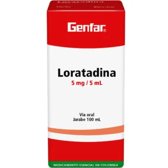 LORATADINA JARABE 1MG/ML - FRASCO X 100ML (GENFAR)